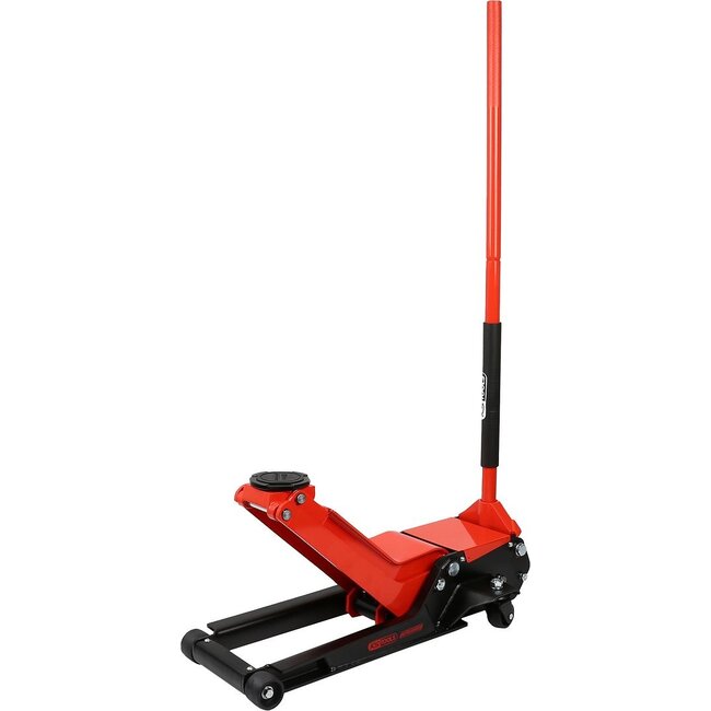 KS Tools performance Cric hydraulique en acier, 3 000 kg, extra plat, levée : 70-510 mm - 160.1030