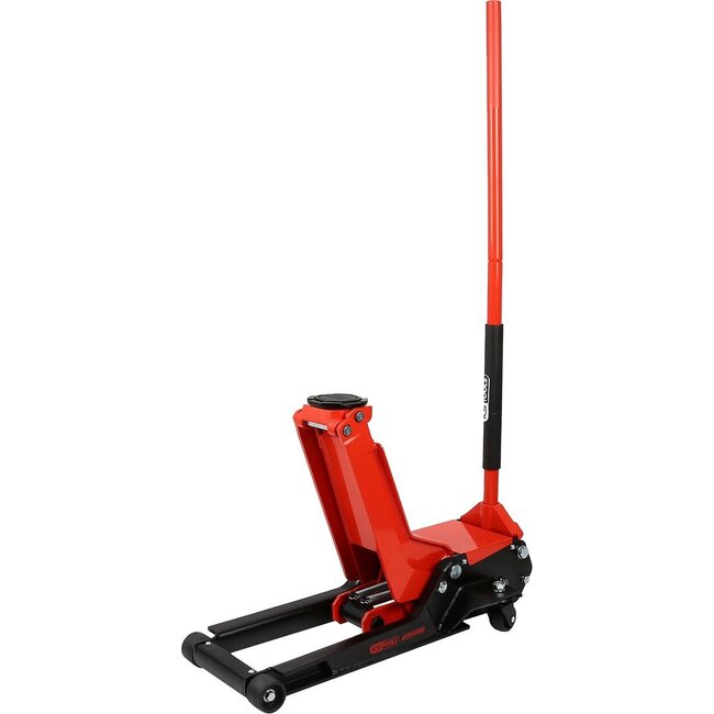 KS Tools performance Cric hydraulique en acier, 3 000 kg, extra plat, levée : 70-510 mm - 160.1030