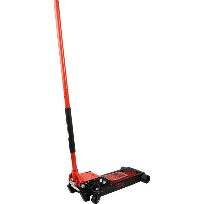 KS Tools performance hydraulic steel jack, 3000 kg, flat, lifting height: 85 – 510 mm - 160.1035