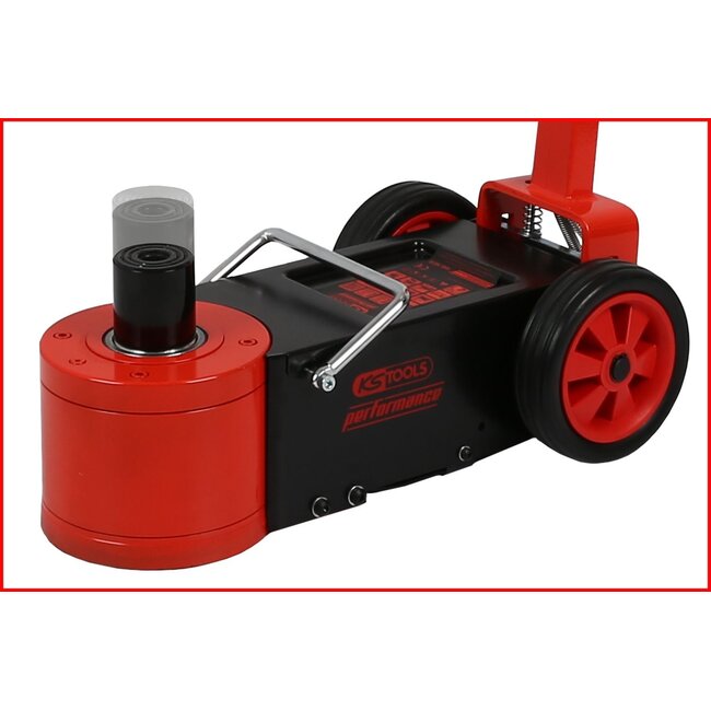 KS Tools Performance air hydraulic jack, 32/16 t - 160.1075