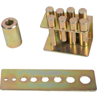 KS Tools Performance persdoornset voor hydraulische werkplaatspers - 8 - delig