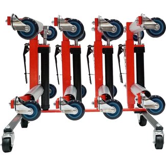 KS Tools performance opbergframe met vier hydraulische rangeerhulpen - 5 - delig