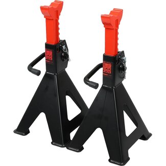 KS Tools performance Steel axle stands with quick adjustment, 12000 kg, pair