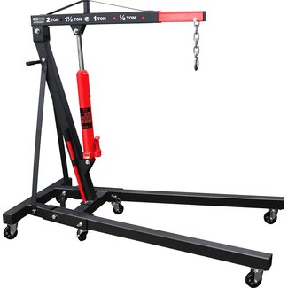 KS Tools performance werkplaatskraan - inklapbaar - 2000 kg