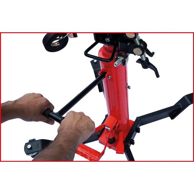 KS Tools performance Cric hydraulique de boîte de vitesses avec plateau, 500 kg - 160.1305