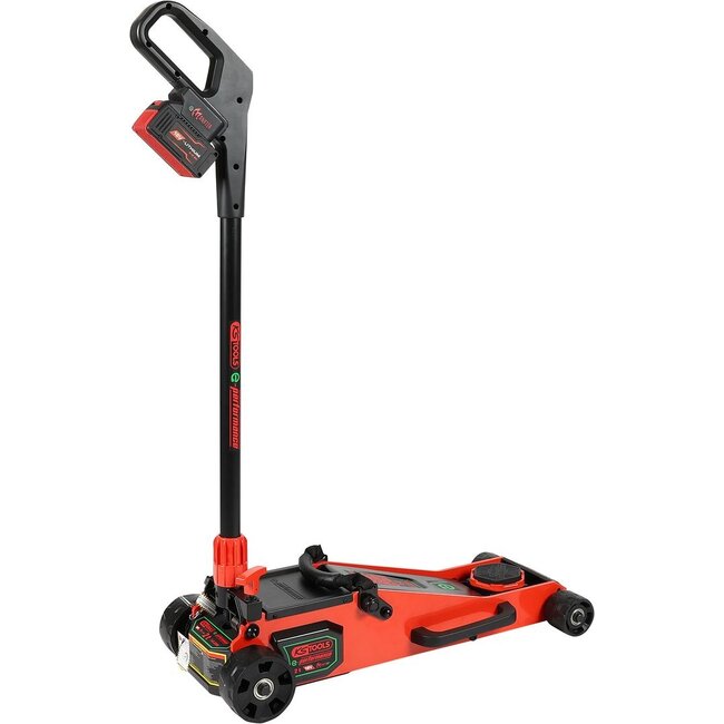 KS Tools e-performance hydraulic rechargeable battery trolley jack, 2 t - 160.2000