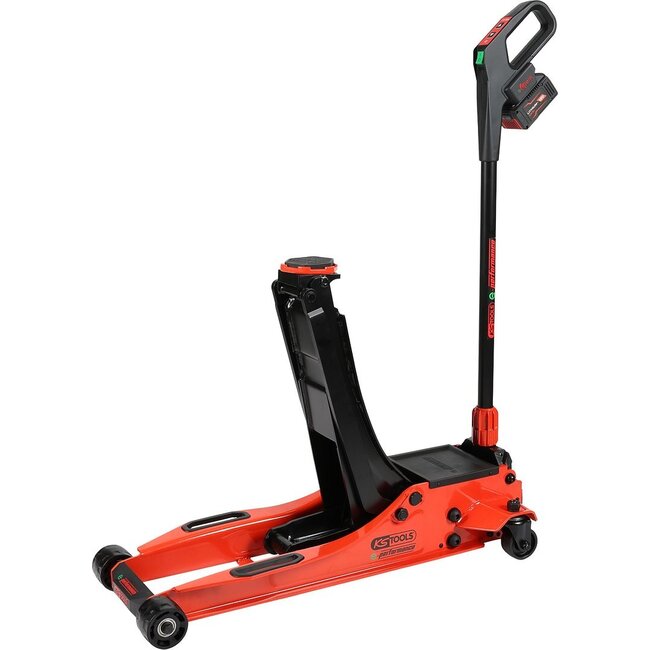 KS Tools e-performance hydraulische accu-krik - 3 t - max. hoogte 616 mm - 160.2010