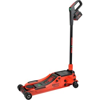 KS Tools e-performance hydraulic rechargeable battery trolley jack, 3 t, max. height 508 mm