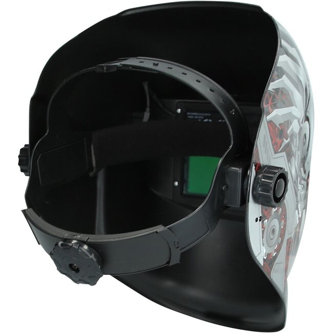 KS Tools Automatic welder's protective helmet, Steel design - 310.0195