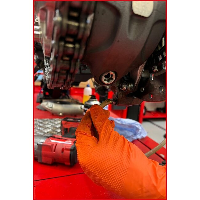 KS Tools Gloves nitrile, L, pack of 100 - 310.0463