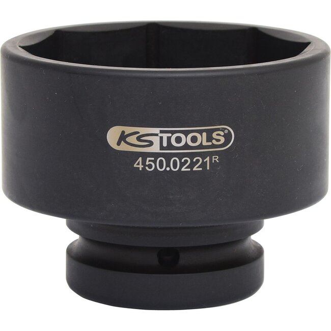 KS Tools 1"Achsmuttern-Schlüssel für Scania 8-kant, 80mm - 450.0221