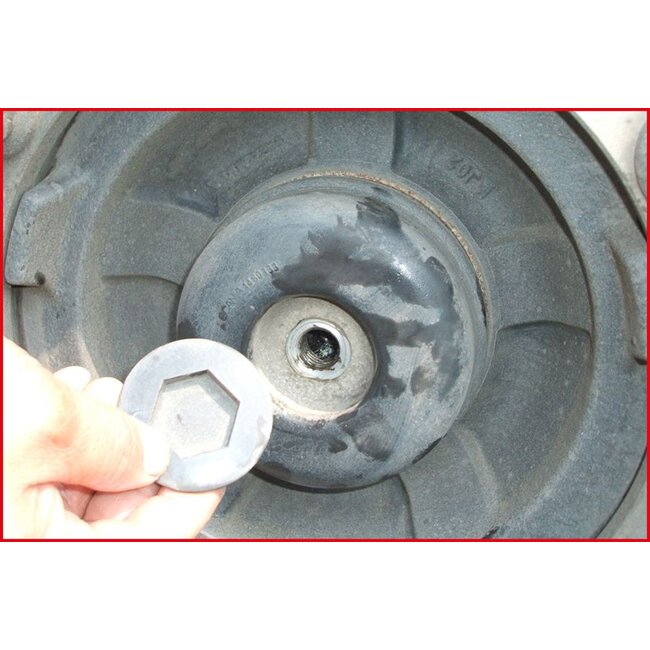 KS Tools 1" asmoersleutel voor Scania 8-kant - 80 mm - 450.0221