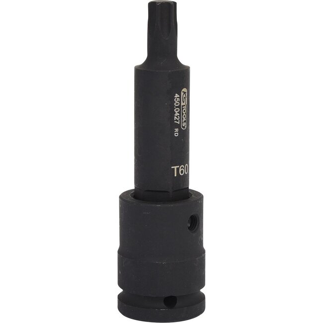 KS Tools 3/4" Bit-dopsleutel Torx - kracht - lang - T60 - 450.0441