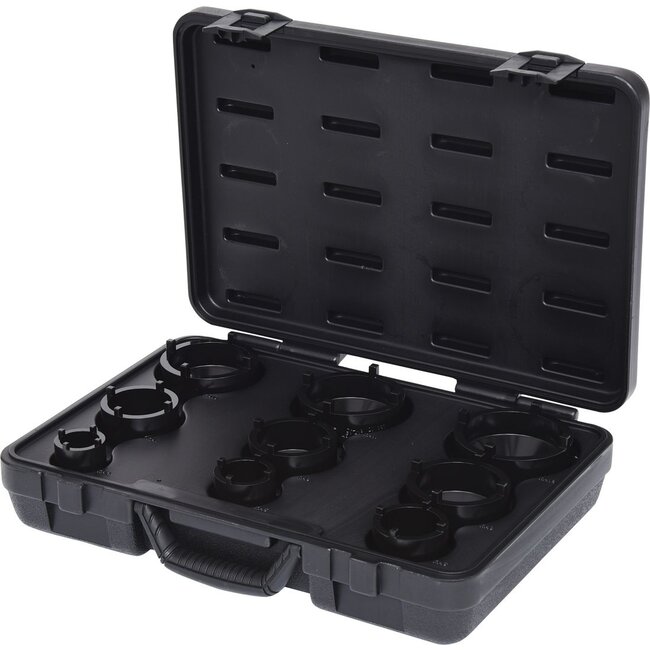 KS Tools Nutmuttern-Schlüssel-Satz, Zapfen aussen liegend, 9-tlg - 450.5000
