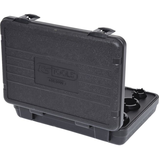 KS Tools Nutmuttern-Schlüssel-Satz, Zapfen aussen liegend, 9-tlg - 450.5000