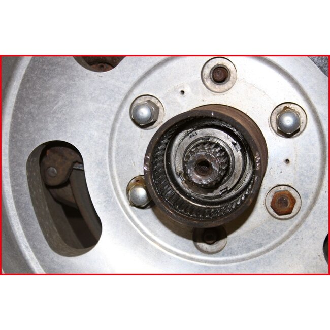 KS Tools Nutmuttern-Schlüssel-Satz, Zapfen aussen liegend, 9-tlg - 450.5000