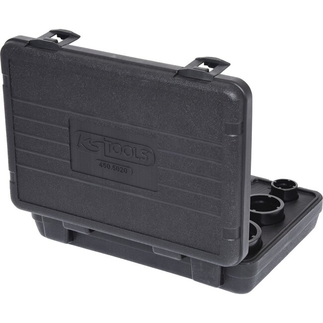 KS Tools Coffret de douilles pour KM écrou à ergots, ergots intérieurs, 9 pcs - 450.5020