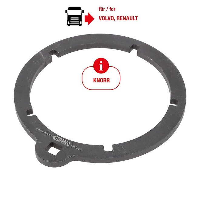 KS Tools Ontgrendelingsgereedschap voor luchtdrogerpatroon voor Volvo / Renault - 460.0501