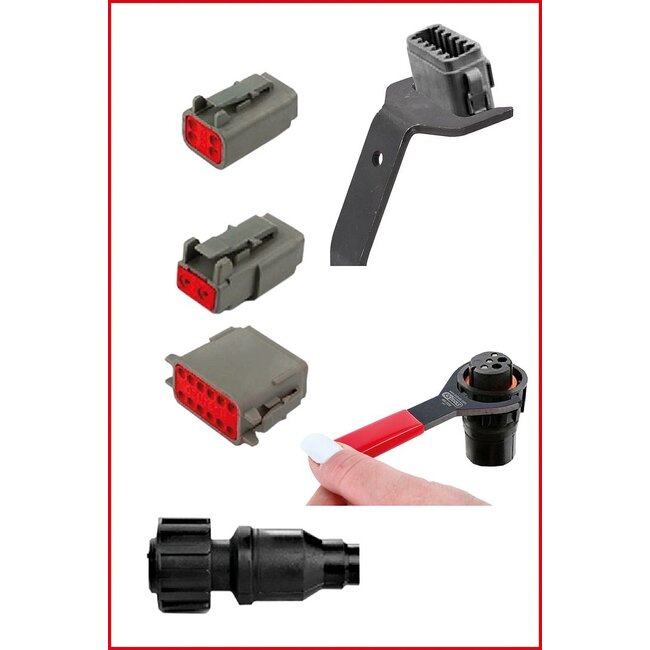 KS Tools Plug unlocking tool set for Knorr Bremse, 3 pcs  - 460.0505