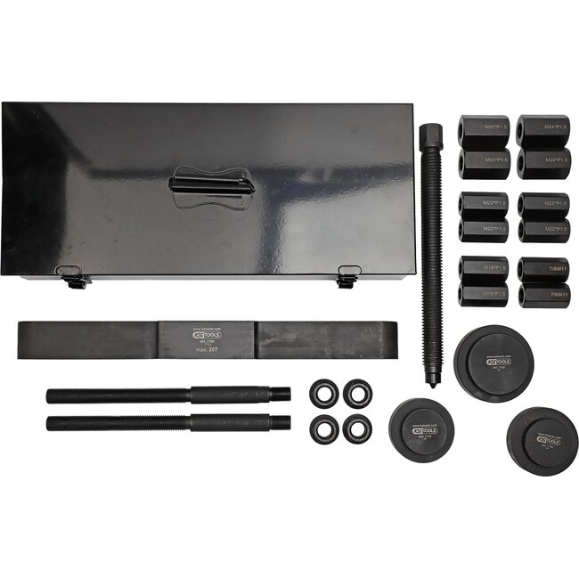 KS Tools Set universel d’extracteurs de moyeux de roue de camions, 23 pièces - 460.1765