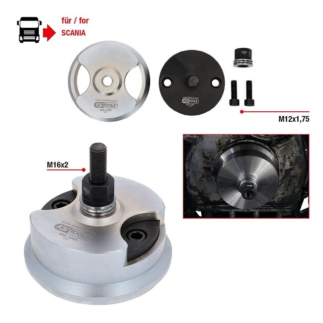 KS Tools Sealing ring assembly kit for Scania, 5 pcs  - 460.3985