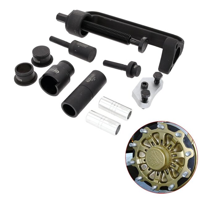 KS Tools Kit de montage et démontage de boulons de roue, 13 pcs - 460.5500