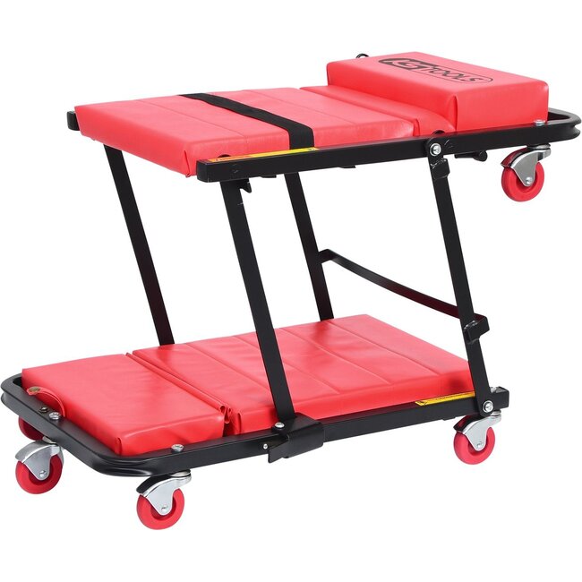 KS Tools Fahrbare Liege und Klappsitz, 1200x420mm - 500.8000