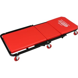 KS Tools Verrijdbaar ligbed met klapstoel - 1040x490 mm