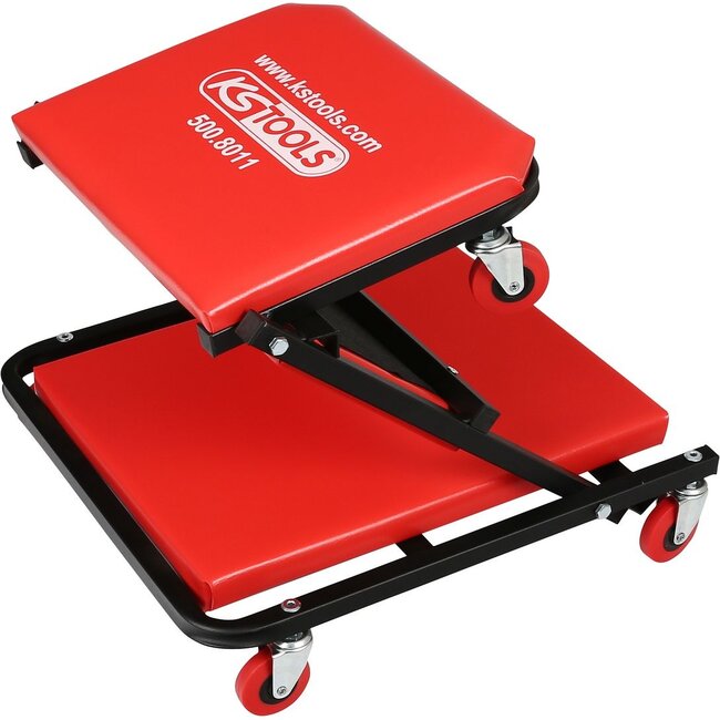 KS Tools Drivable stretcher and folding seat, 1040x490mm - 500.8011