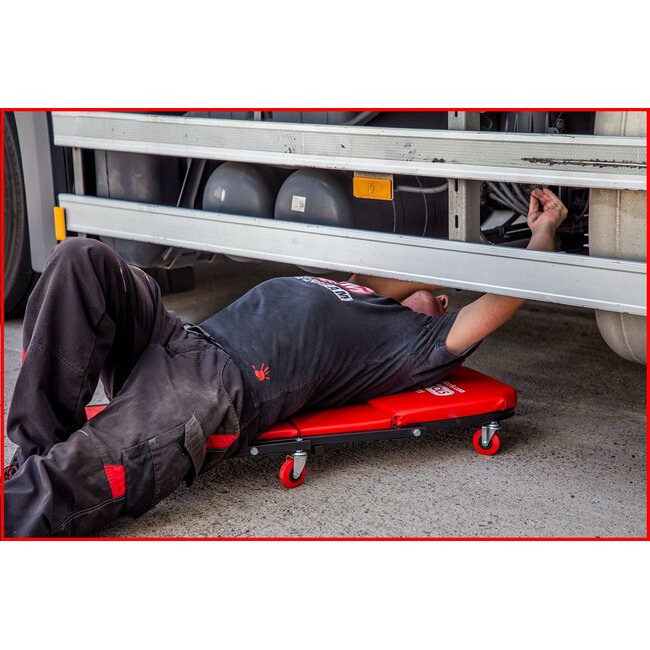 KS Tools Drivable stretcher and folding seat, 1040x490mm - 500.8011