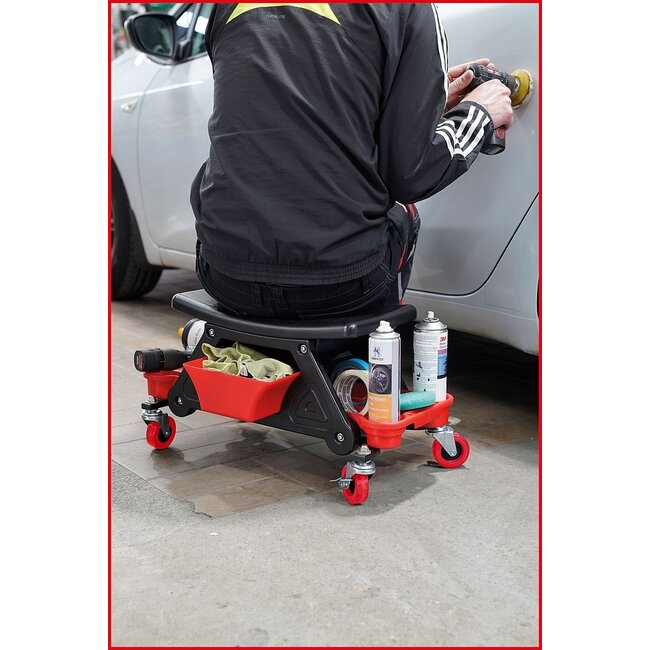 KS Tools Tabouret sur roulette, L650xH350mm - 500.8013