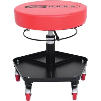 KS Tools Tabouret sur roulettes réglable en hauteur