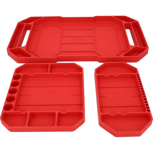 KS Tools Werkzeugablagensatz aus Silikon, 3-tlg - 500.8077