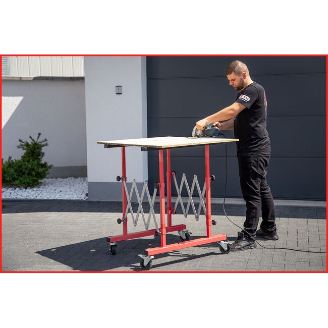 KS Tools performance Treteau multifonction telescopique, 257-1380mm - 500.8100