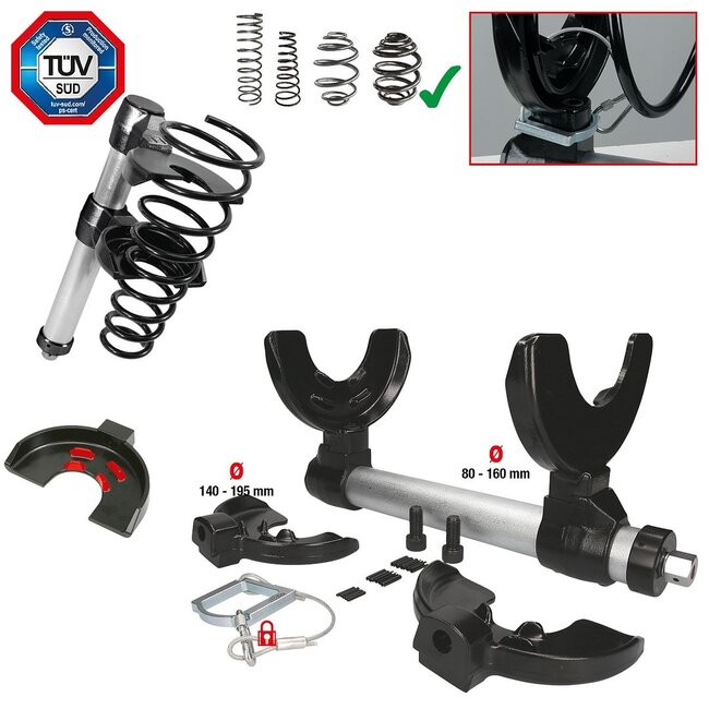 KS Tools Universele-verenspannerset - 6 - delig - 500.8400