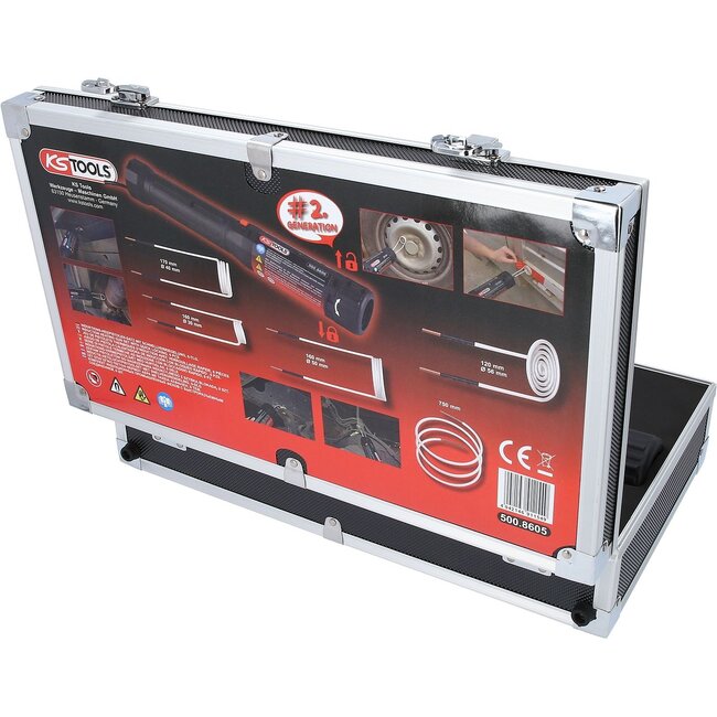 KS Tools Induction heating gun set with quick locking, 6 pcs - 500.8605