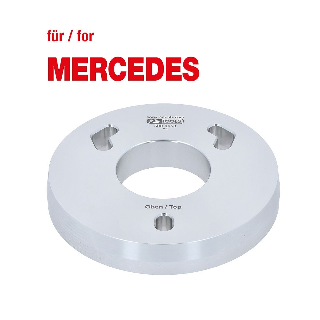 KS Tools Adapterplaat voor Mercedes - 500.8658, foto 2 van 4