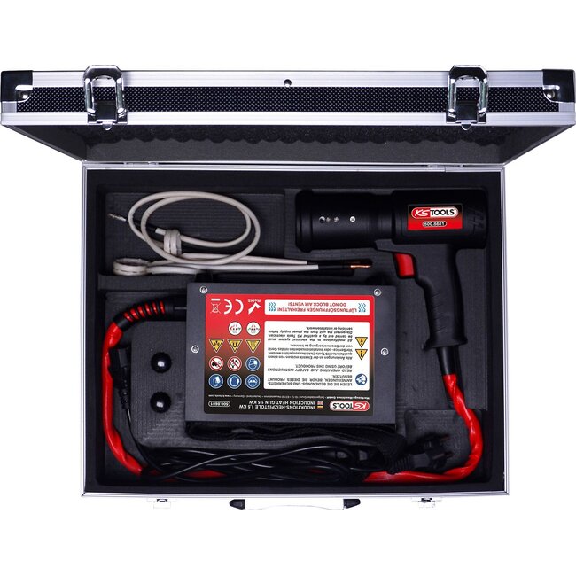 KS Tools Induktions-Heizpistolen-Satz, 5-tlg, 1,5 KW - 500.8680
