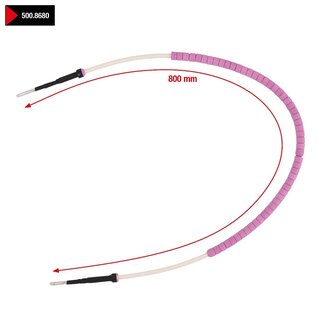 KS Tools Bobine d’induction avec protection céramique, flexible, 800 mm