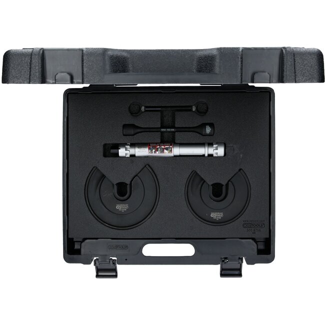 KS Tools Universal telescopic center tensioner set for internal springs, 9 pcs - 500.8755