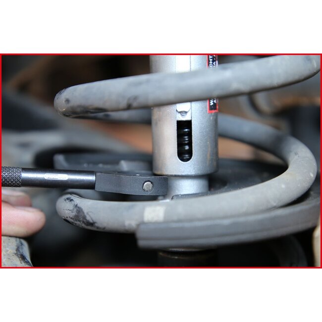KS Tools Universal telescopic center tensioner set for internal springs, 9 pcs - 500.8755
