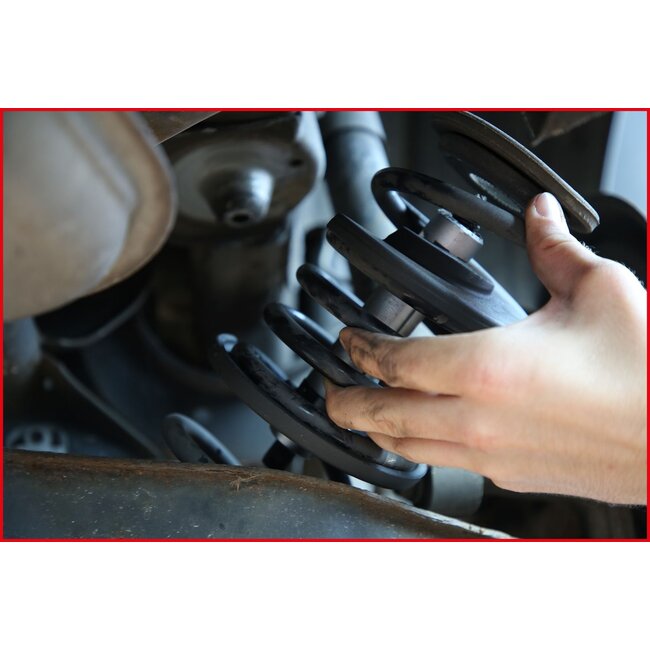 KS Tools Universal telescopic center tensioner set for internal springs, 9 pcs - 500.8755