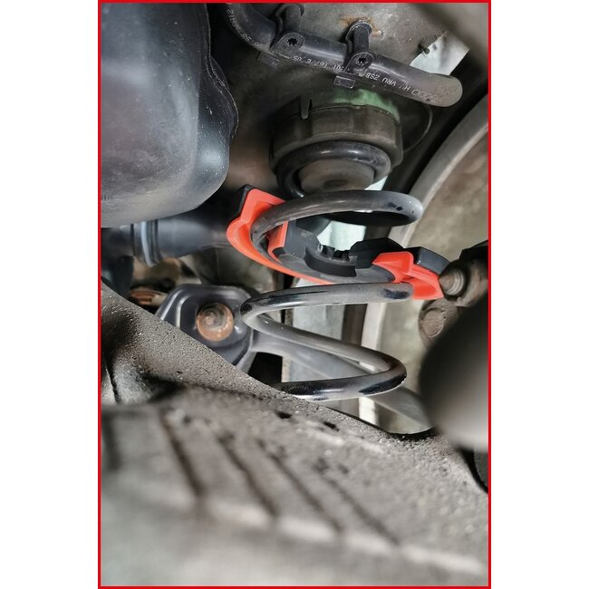 KS Tools Telescopic center clamp set for internal springs for Audi and Seat, 11 pcs - 500.8765