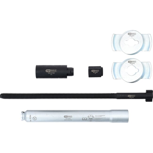 KS Tools Jeu de compresseurs de ressorts intérieurs universels, 6 pcs - 500.8780