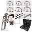 KS Tools Universal McPherson spring tensioner set with safety bracket, 9 pcs - 500.8790