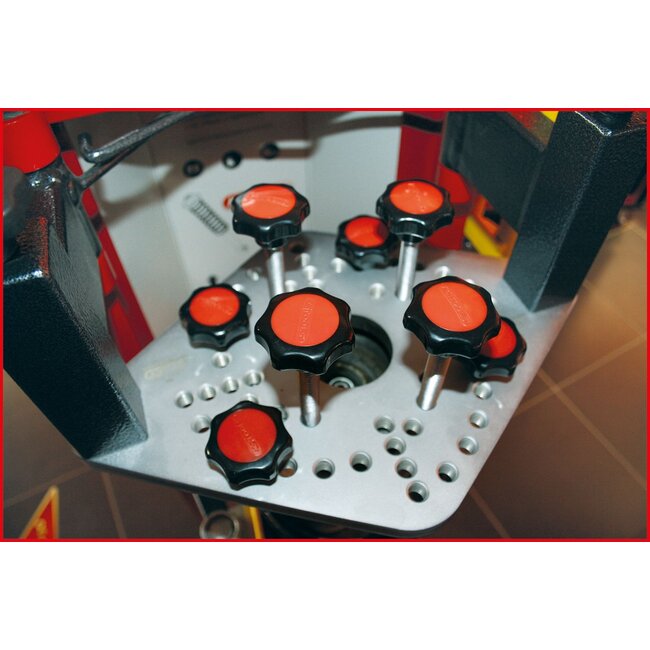 KS Tools Adaptor plate for pressured air stand spring compressor - 500.8801