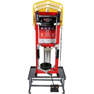 KS Tools Pneumatische staande veerspanner met enkele cilinder en onderstel