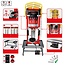 KS Tools Pressurised air spring tensioner with single cylinder and base frame - 500.8835