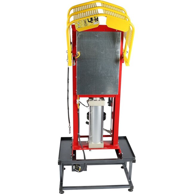 KS Tools Pressurised air spring tensioner with single cylinder and base frame - 500.8835