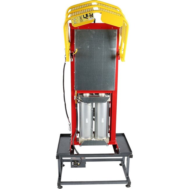 KS Tools Compresseur de ressort pneumatique fixe à double cylindre et support - 500.8845